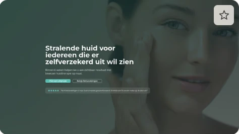 Voorbeeldwebsite — Huidtherapeut