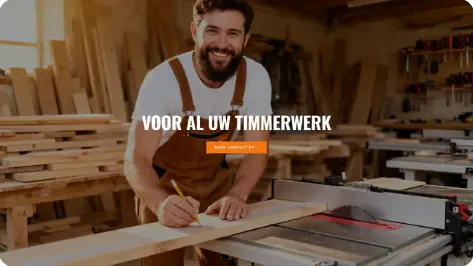 Voorbeeldwebsite — Timmerman