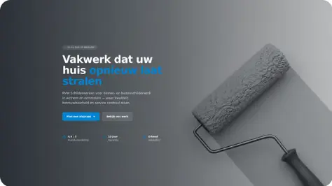 Voorbeeldwebsite — Schilder